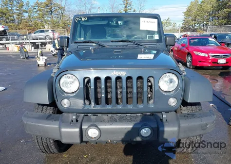 2017 Jeep Wrangler Unlimited Sport 4X4 из США, поврежденный, VIN 1C4BJWDG9HL513953